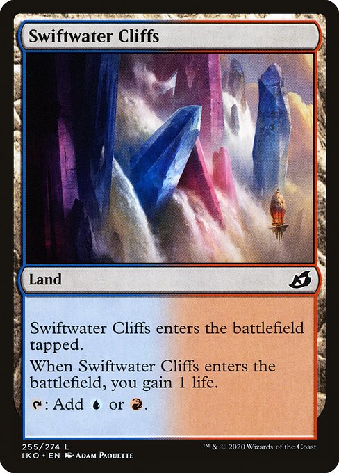 Swiftwater Cliffs - Ikoria: Lair of Behemoths Common Card