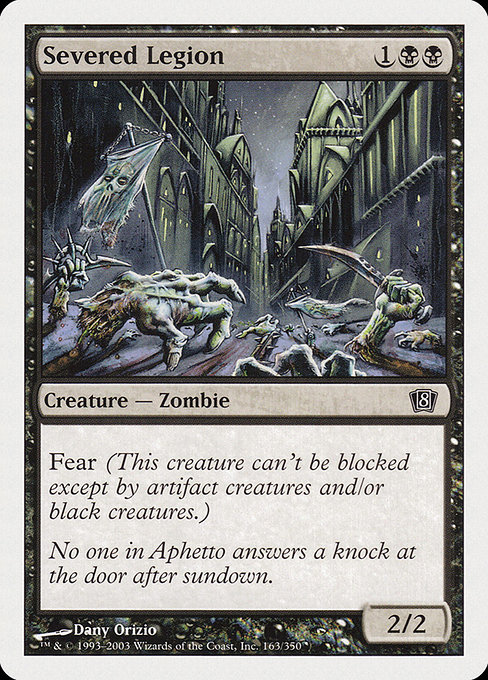 Severed Legion - Eighth Edition Common Card