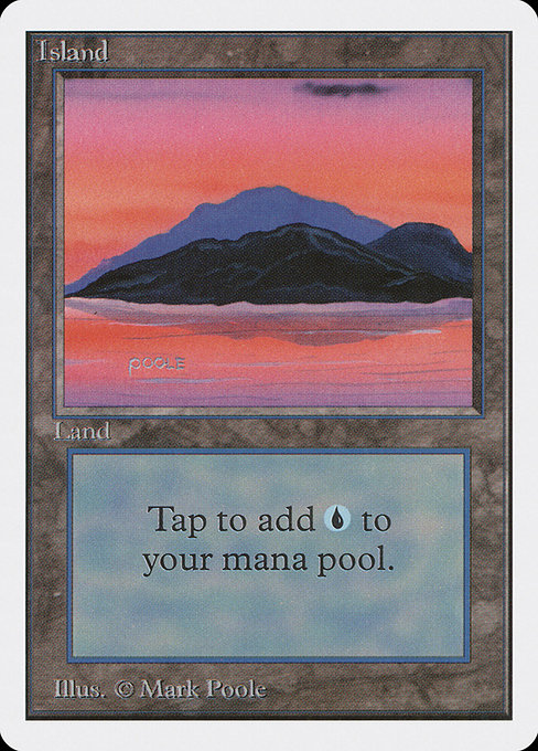 Island - Unlimited Edition Common Card