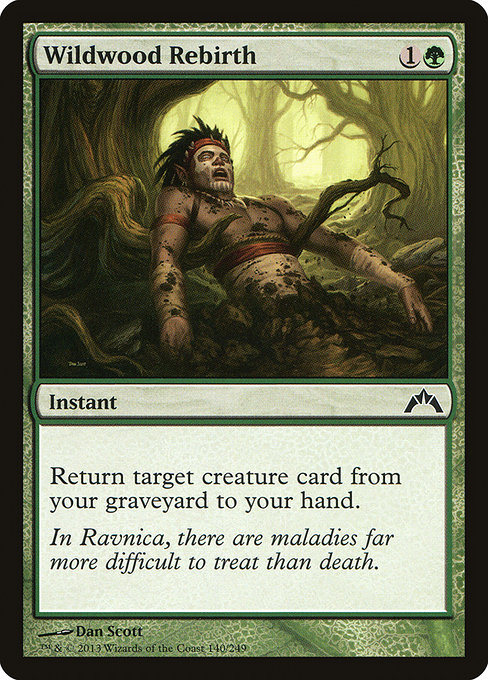 Wildwood Rebirth - Gatecrash Common Card