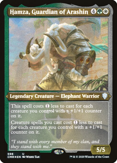Hamza, Guardian of Arashin - Commander Legends Uncommon Card