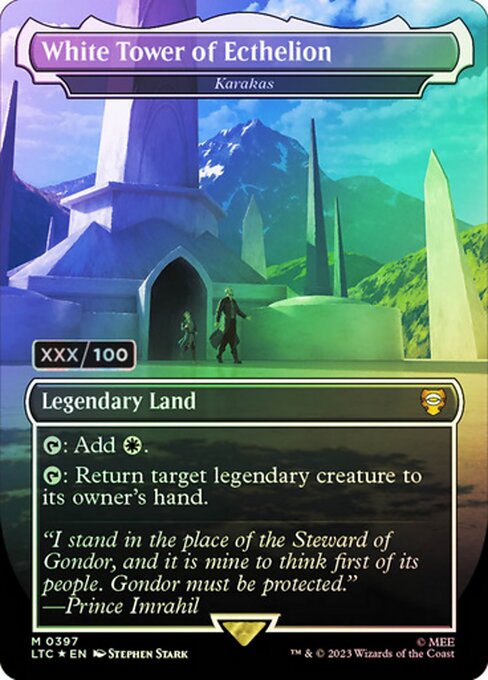 Karakas - Tales of Middle-earth Commander Mythic Card