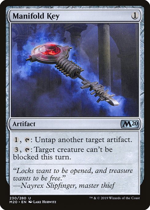 Manifold Key - Core Set 2020 Uncommon Card