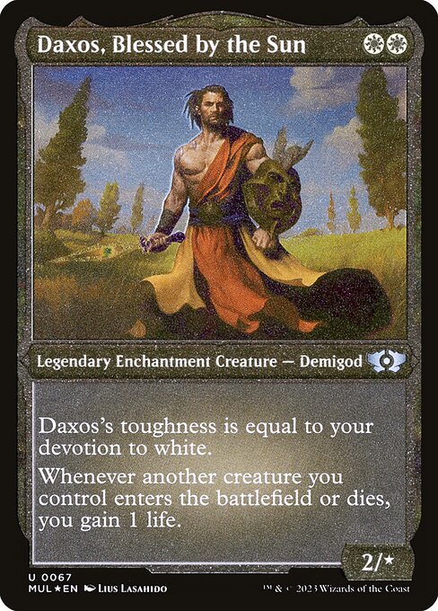 Daxos, Blessed by the Sun - Multiverse Legends Uncommon Card
