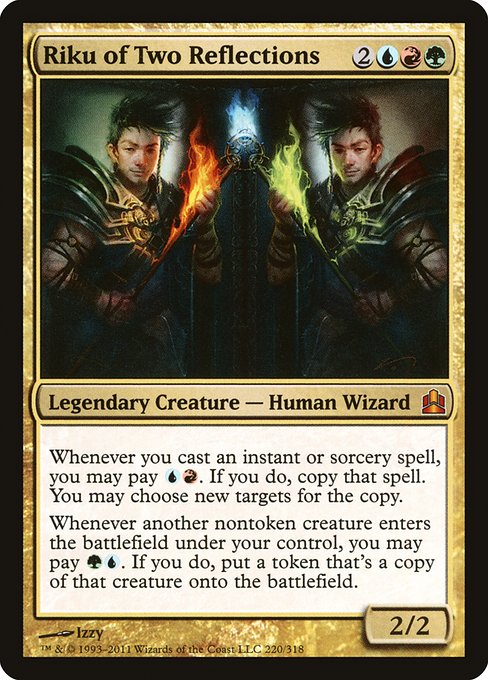 Riku of Two Reflections - Commander 2011 Mythic Card