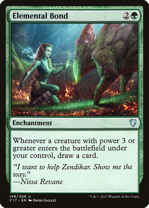 Elemental Bond - Commander 2017 Uncommon Card