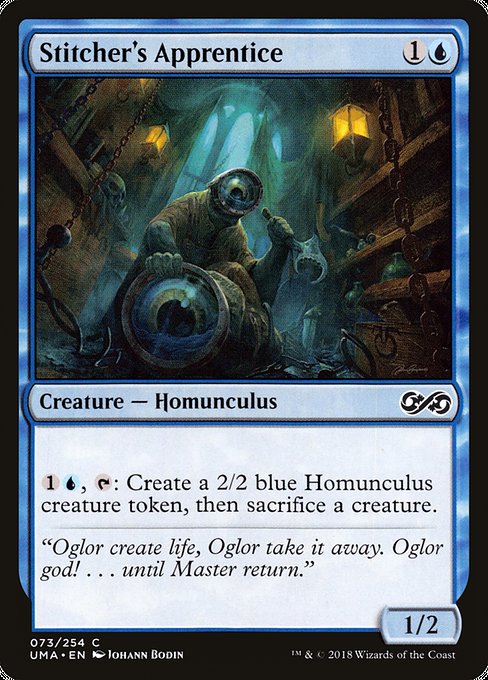Stitcher's Apprentice - Ultimate Masters Common Card