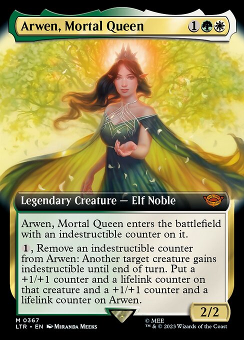 Arwen, Mortal Queen - The Lord of the Rings: Tales of Middle-earth Mythic Card