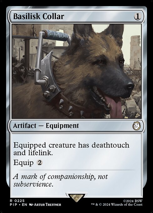 Basilisk Collar - Fallout Rare Card
