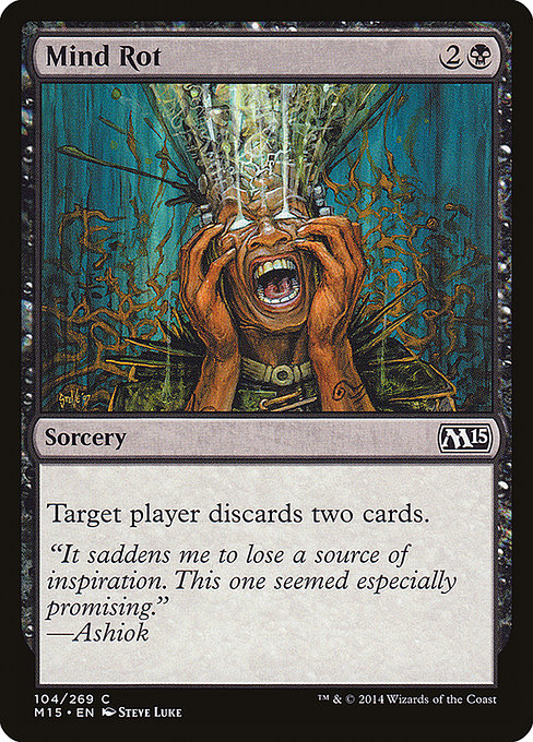 Mind Rot - Magic 2015 Common Card