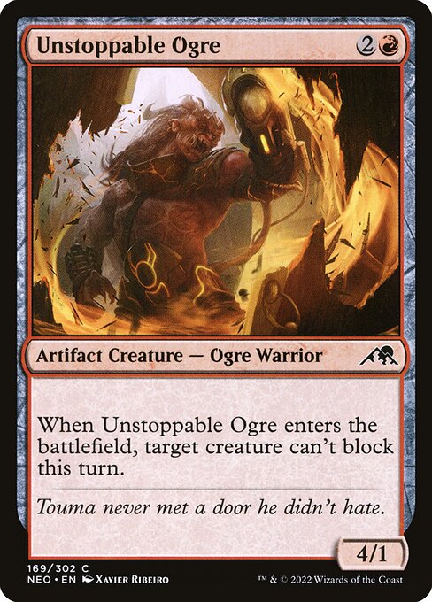 Unstoppable Ogre - Kamigawa: Neon Dynasty Common Card