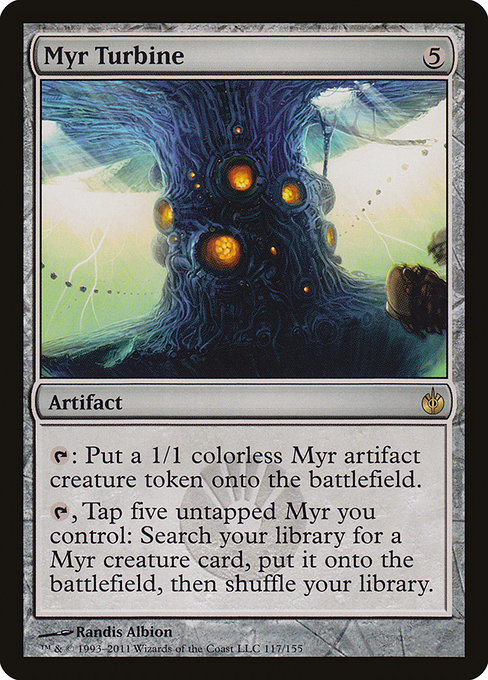 Myr Turbine - Mirrodin Besieged Rare Card