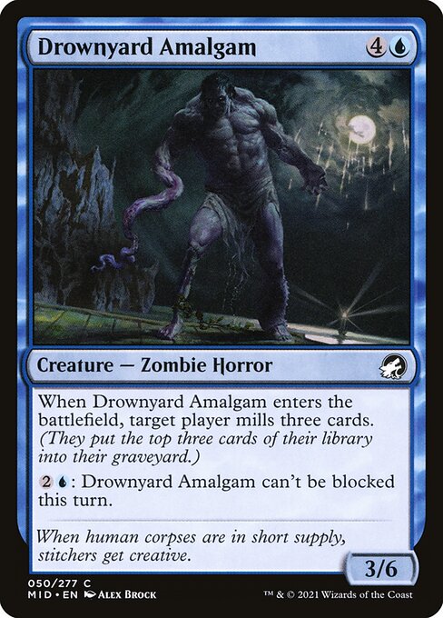 Drownyard Amalgam - Innistrad: Midnight Hunt Common Card