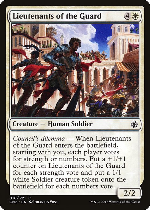 Lieutenants of the Guard - Conspiracy: Take the Crown Common Card