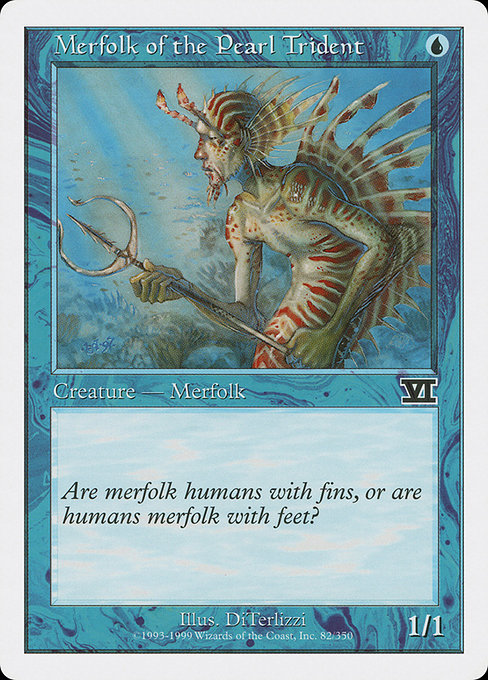 Merfolk of the Pearl Trident - Classic Sixth Edition Common Card
