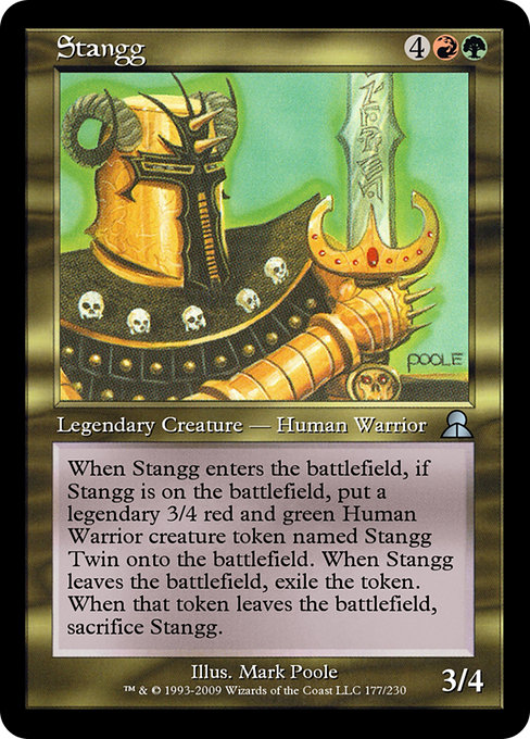 Stangg - Masters Edition III Uncommon Card