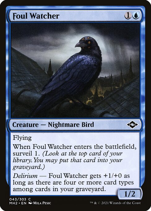 Foul Watcher - Modern Horizons 2 Common Card