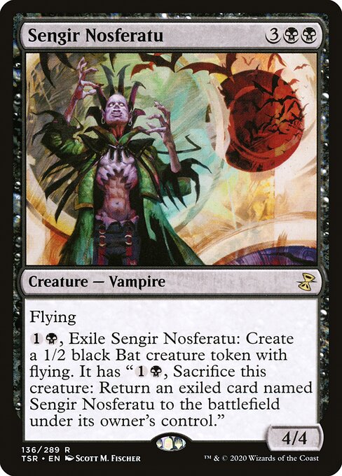 Sengir Nosferatu - Time Spiral Remastered Rare Card