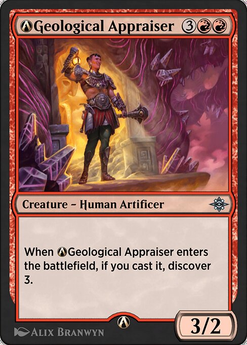 A-Geological Appraiser - The Lost Caverns of Ixalan Uncommon Card