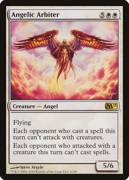 Angelic Arbiter - Magic 2011 Rare Card