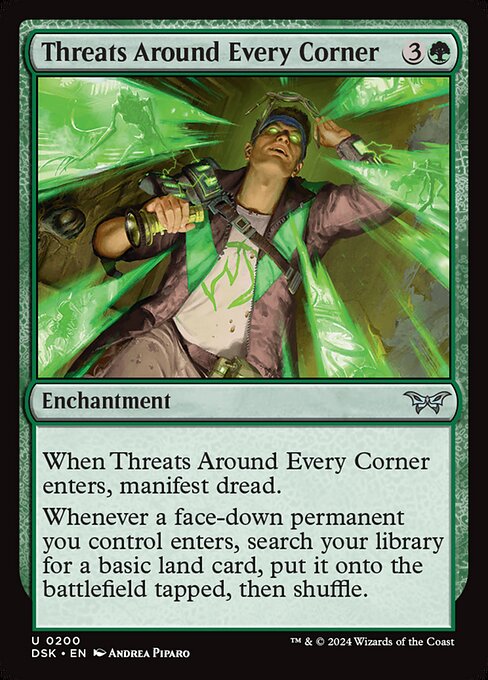Threats Around Every Corner - Duskmourn: House of Horror Uncommon Card