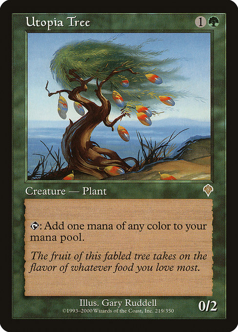 Utopia Tree - Invasion Rare Card