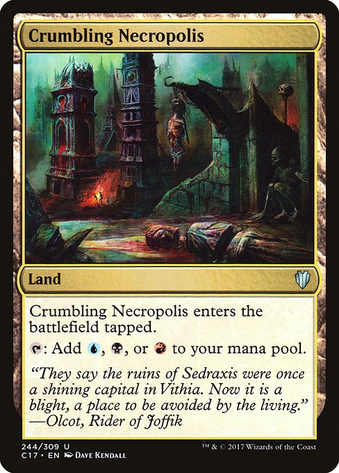 Crumbling Necropolis - Commander 2017 Uncommon Card