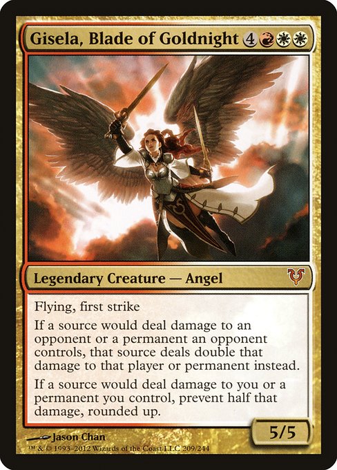 Gisela, Blade of Goldnight - Avacyn Restored Mythic Card