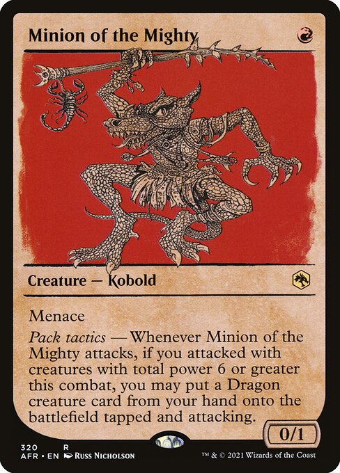 Minion of the Mighty - Adventures in the Forgotten Realms Rare Card