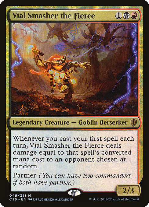 Vial Smasher the Fierce - Commander 2016 Mythic Card