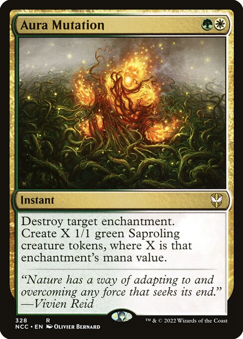 Aura Mutation - New Capenna Commander Rare Card