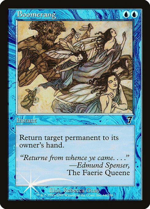 Boomerang - Seventh Edition Common Card