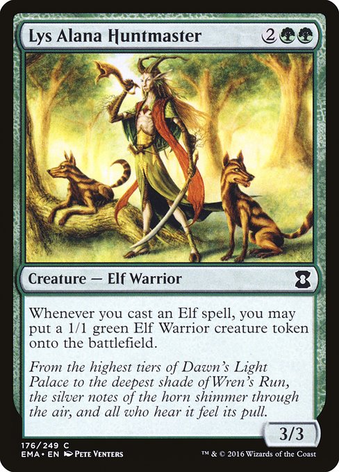 Lys Alana Huntmaster - Eternal Masters Common Card