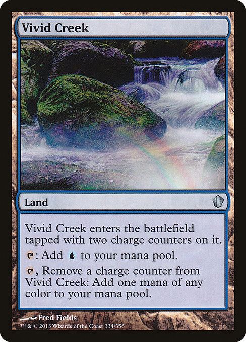 Vivid Creek - Commander 2013 Uncommon Card