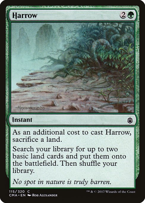 Harrow - Commander Anthology Common Card
