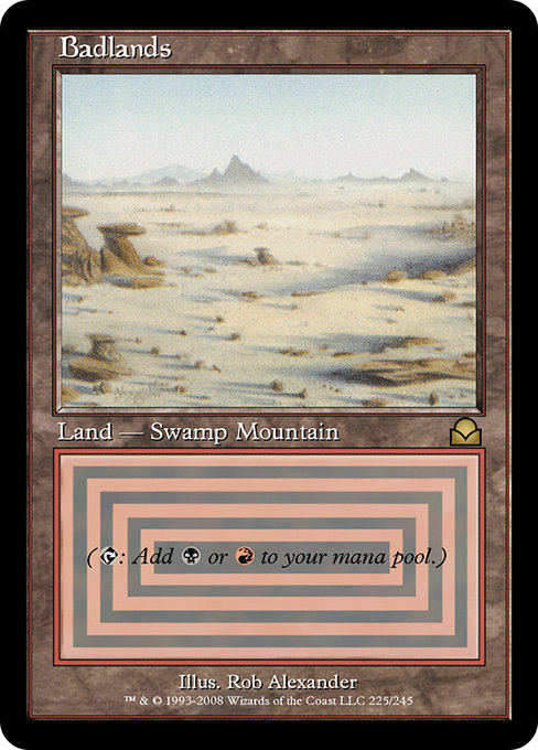 Badlands - Masters Edition II Rare Card
