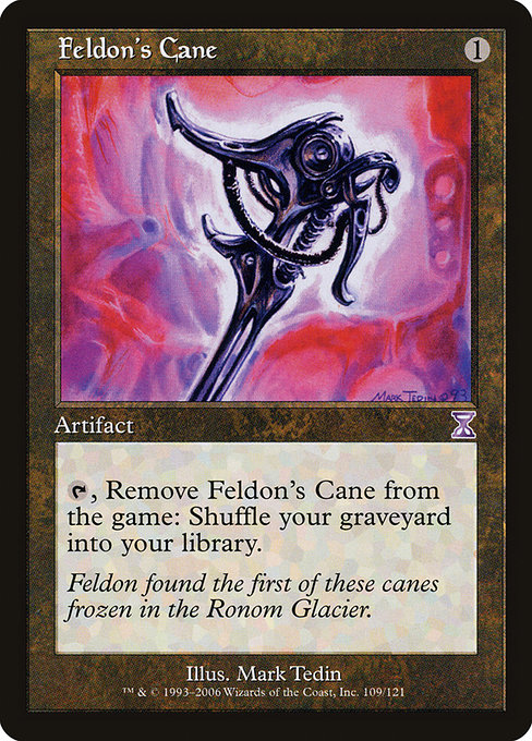 Feldon's Cane - Time Spiral Timeshifted Special Card