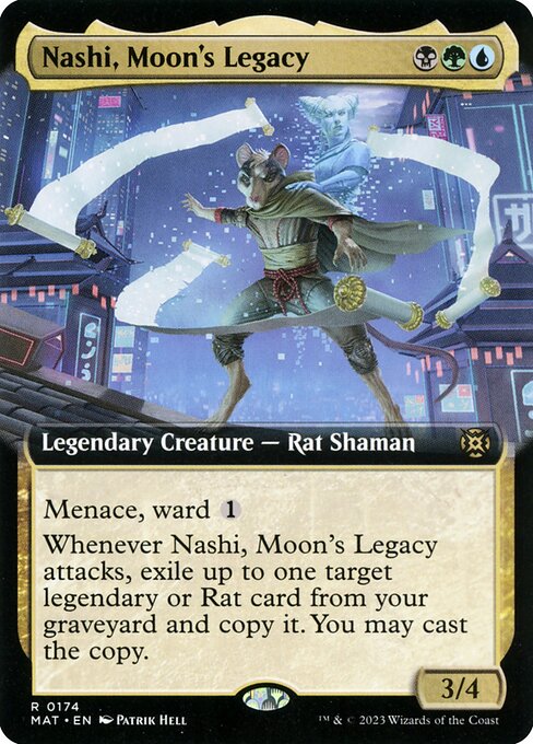 Nashi, Moon's Legacy - March of the Machine: The Aftermath Rare Card