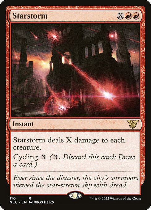 Starstorm - Neon Dynasty Commander Rare Card
