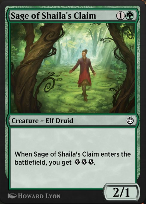 Sage of Shaila's Claim - Kaladesh Remastered Common Card