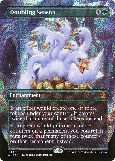 Doubling Season - Wilds of Eldraine: Enchanting Tales Mythic Card