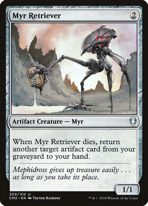Myr Retriever - Commander Anthology Volume II Uncommon Card
