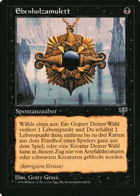 Ebony Charm - Mirage Common Card