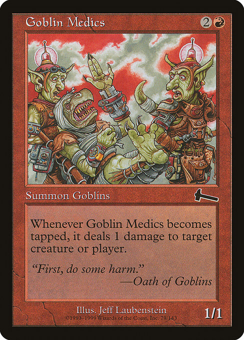 Goblin Medics - Urza's Legacy Common Card