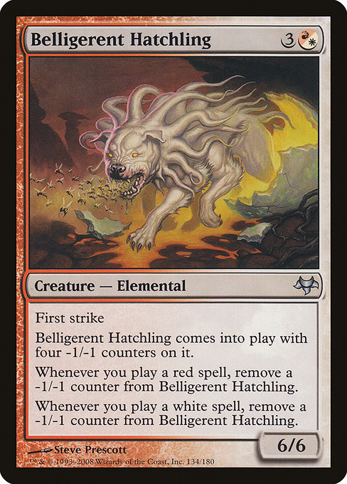 Belligerent Hatchling - Eventide Uncommon Card