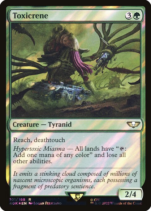 Toxicrene - Warhammer 40,000 Commander Rare Card
