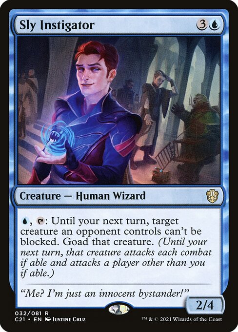 Sly Instigator - Commander 2021 Rare Card