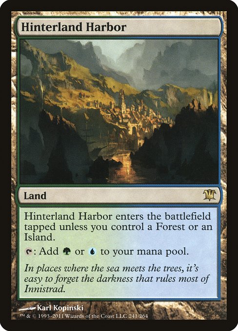 Hinterland Harbor - Innistrad Rare Card