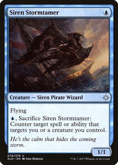 Siren Stormtamer - Ixalan Uncommon Card