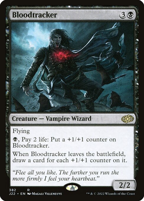 Bloodtracker - Jumpstart 2022 Rare Card